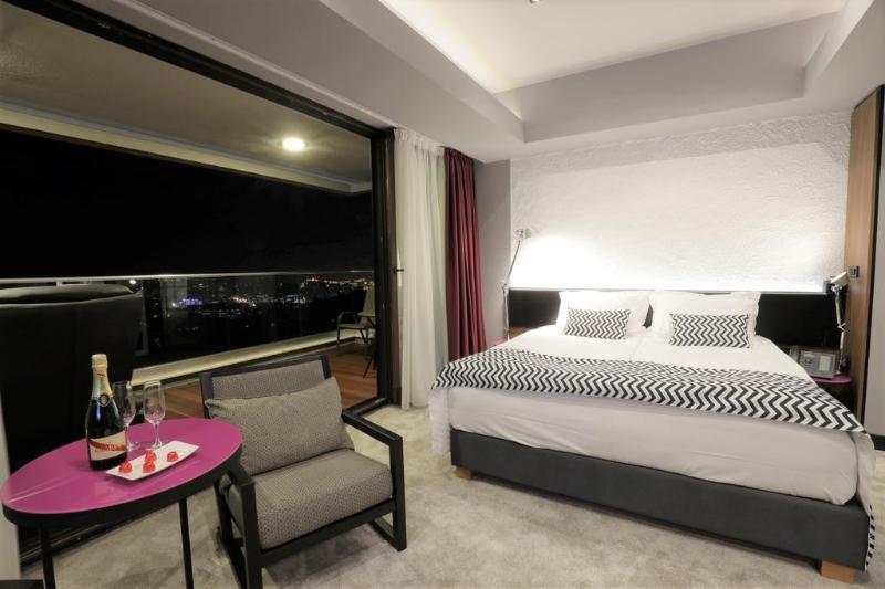 Hotel Panoramika Design & Spa Üsküp Dış mekan fotoğraf